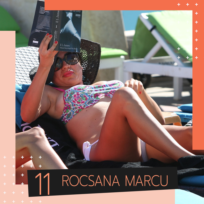 Top 30 vedete care citesc la plajă. Ce poziții surprinzătoare ocupă Alina Ceușan, Corina Caragea, Roxana Ionescu ori Gina Pistol