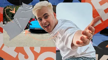 E clar! Zbir vrea să îl întreacă pe Selly la cașcaval! Cu ce idee a mai venit vloggerul cu cele mai scumpe mașini? Și-a implicat și iubita!
