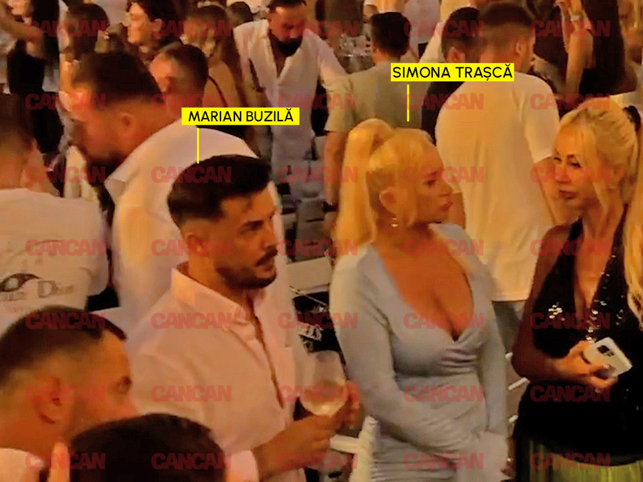 Simona Trașcă și Marian Buzilă, seară de distracție pe litoral