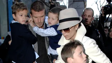 David Beckham si Victoria au purtat prima discutie legata de sex cu fiul lor!