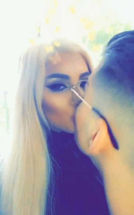 Bianca Niculai & noul iubit, sărut pasional!