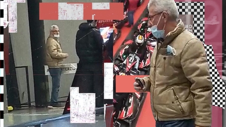 Ce grijuliu este Silviu Prigoană cu băiatul lui! L-a filmat cu mobilul în timp ce ”ghidona” la Romexpo
