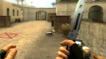 Un francez si-a injunghiat in viata reala un inamic din jocul Counter Strike
