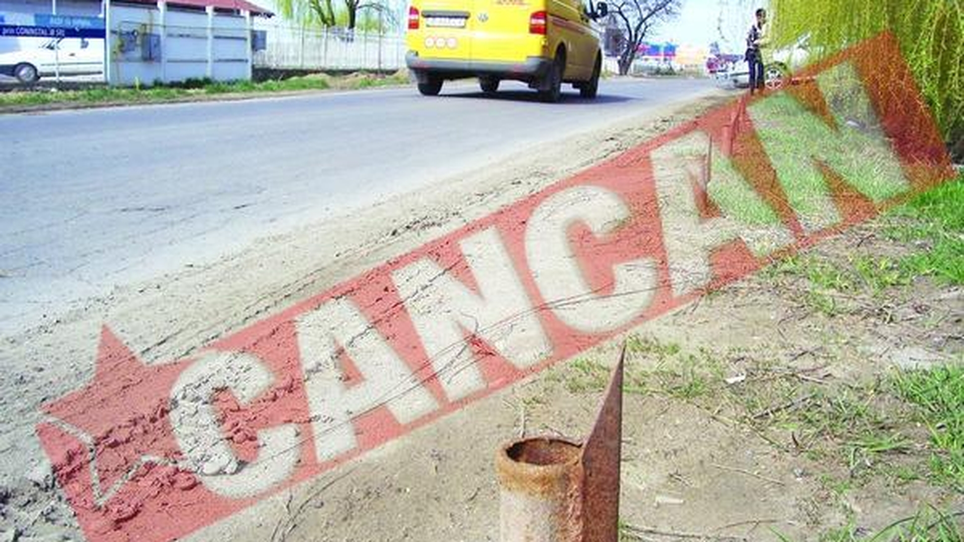 A montat Tepuse criminale langa Sosea