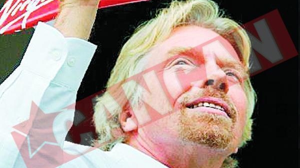 Richard Branson, mai sarac cu 1,7 miliarde de euro