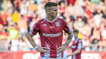 Rapid, lovită din plin: Petrila aproape de ruptură totală după meciul cu Dinamo. Claudiu a plâns de durere