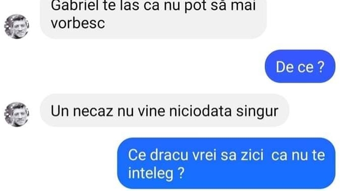 Bancul zilei de joi | Un necaz nu vine niciodată singur