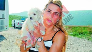 Alina Dumitru are un bichon maltez