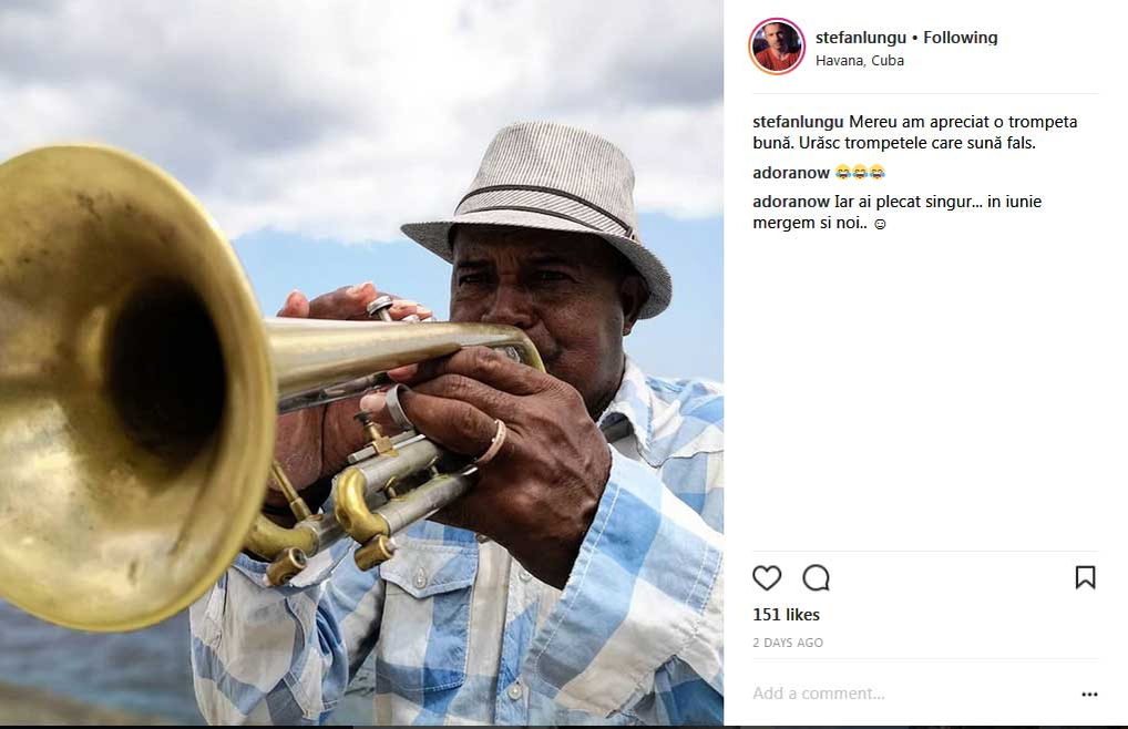 Ioana și Ștefan au postat pe Instagram instantanee din vacanța romantică petrecută în Cuba