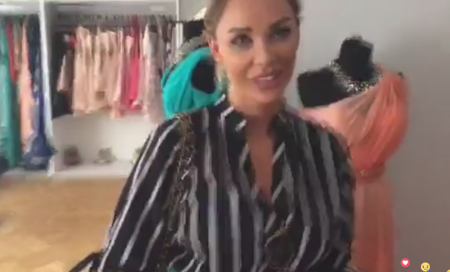 Imagini exclusive din atelierul Biancăi Drăguşanu! Cum arată o zi din viaţa vedetei
