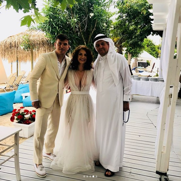 Anamaria Prodan, rochie albă spectaculoasă la nunta lui Alexandru Bourceanu! Soția fotbalistului a strălucit în ziua nunții