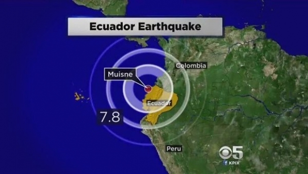 IMAGINI CUTREMURĂTOARE! Sute de morţi şi răniţi în cutremurul din Ecuador