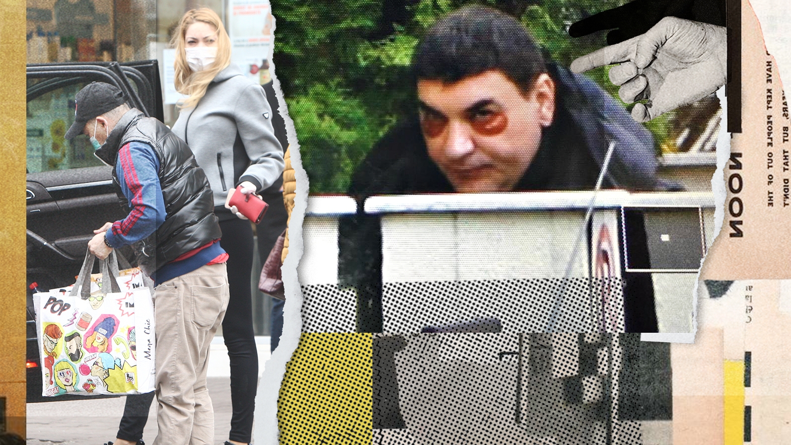 În plină pandemie, Cristi Borcea lansează moda “Panda”! Poartă mască, dar nu împotriva COVID-19, ci împotriva cearcănelor!