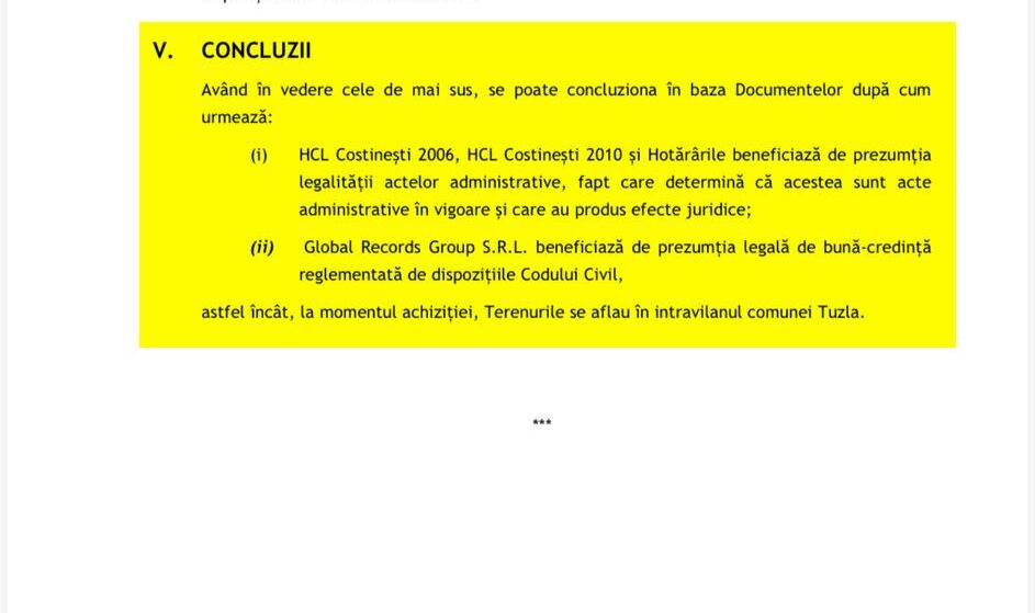 Documentele oficiale