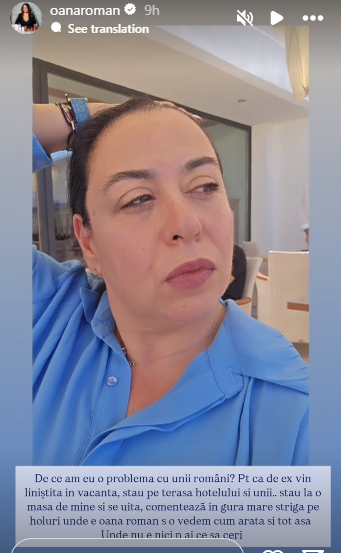 Oana Roman, calvar în vacanța din Grecia! Condiții precare și ce făceau românii pe holurile hotelului când o vedeau