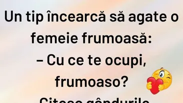 Bancul sfârșitului de săptămână | Cu ce te ocupi, frumoaso?