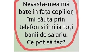 Râzi cu lacrimi! „Nevasta-mea mă bate în fața copiilor!”.  Ce răspuns a primit un bărbat care a cerut ajutorul pe Facebook