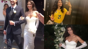 După Denis Drăguș și Ianis Hagi, un alt fotbalist s-a căsătorit! Cu ce se ocupă Mara, soția lui