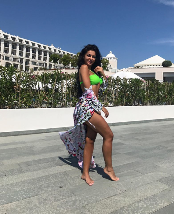 Elena Ionescu e plecată în vacanţă în Turcia