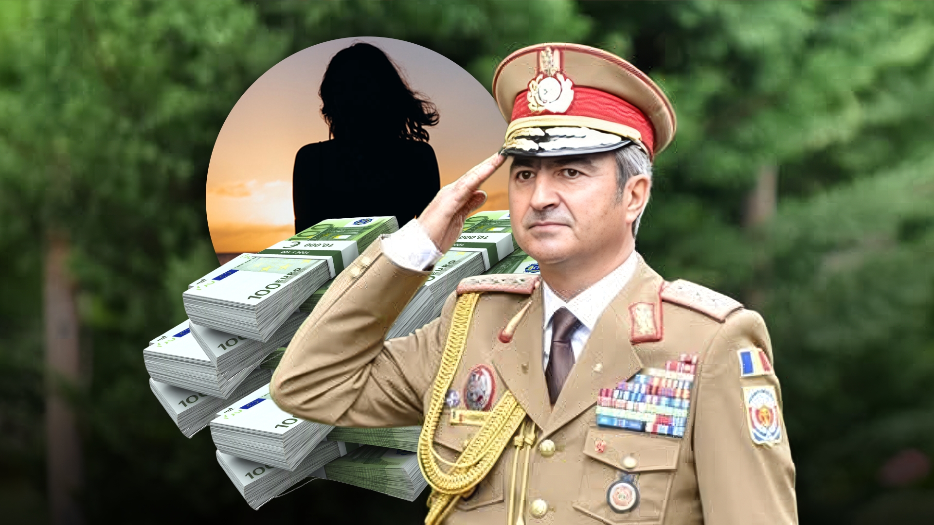 Adevărul despre soția generalului Dorin Ioniță. Fostul comandant al Forțelor Întrunite avea o pensie uriașă