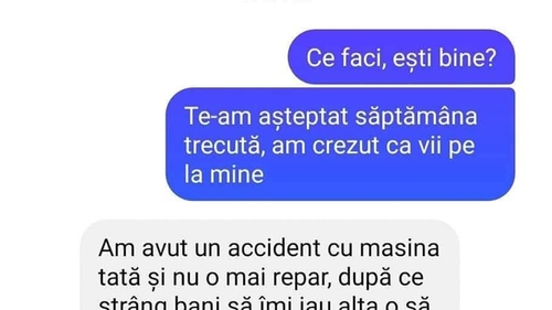 BANCUL ZILEI | "Te-am așteptat săptămâna trecută, am crezut că vii pe la mine"