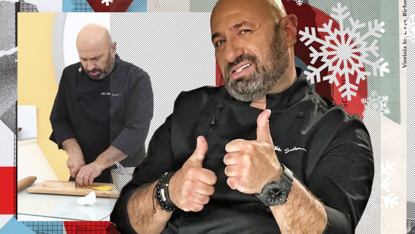 Chef Cătălin Scărlătescu face propuneri inedite pentru masa de Crăciun: ”Hai să tăiem ceapă, cartofi, chestii vegetariene. Legumele n-au nervi și nu suferă când sunt tăiate!”