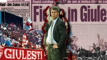 Din copilărie până la titlu: povestea Rapidului, a titlului din 1999 și a lui Mircea Lucescu spusă din tribună