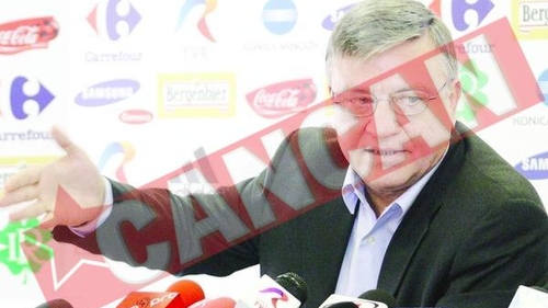 Mircea Sandu: "Cine nu face ca Deaconu va fi exclus din arbitraj!"