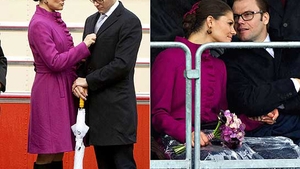 Momente de tandrete la curtea regala a Suediei. Printesa Victoria si printul Daniel se poarta ca doi porumbei in public