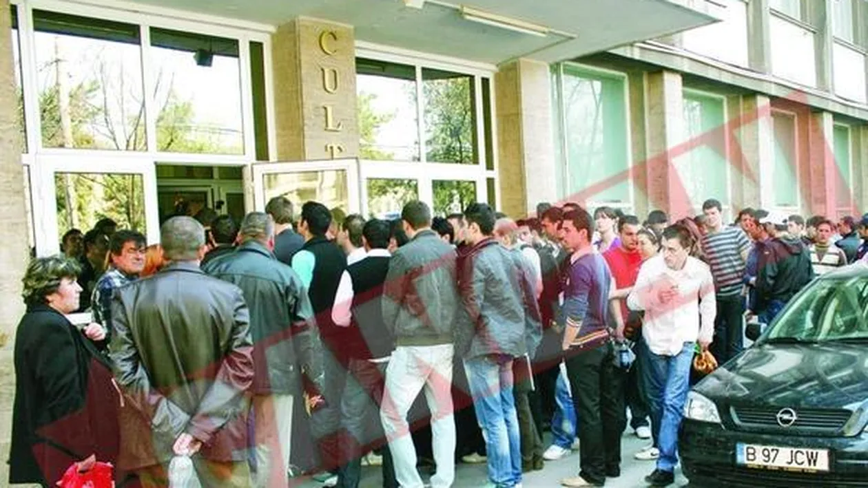 Coada pentru un post de subofiter la politie