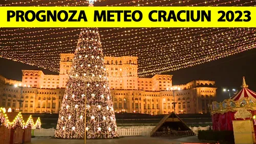 Prognoza Accuweather de Crăciun în România | De necrezut cum va fi vremea pe 24, 25 și 26 decembrie 2023 în București