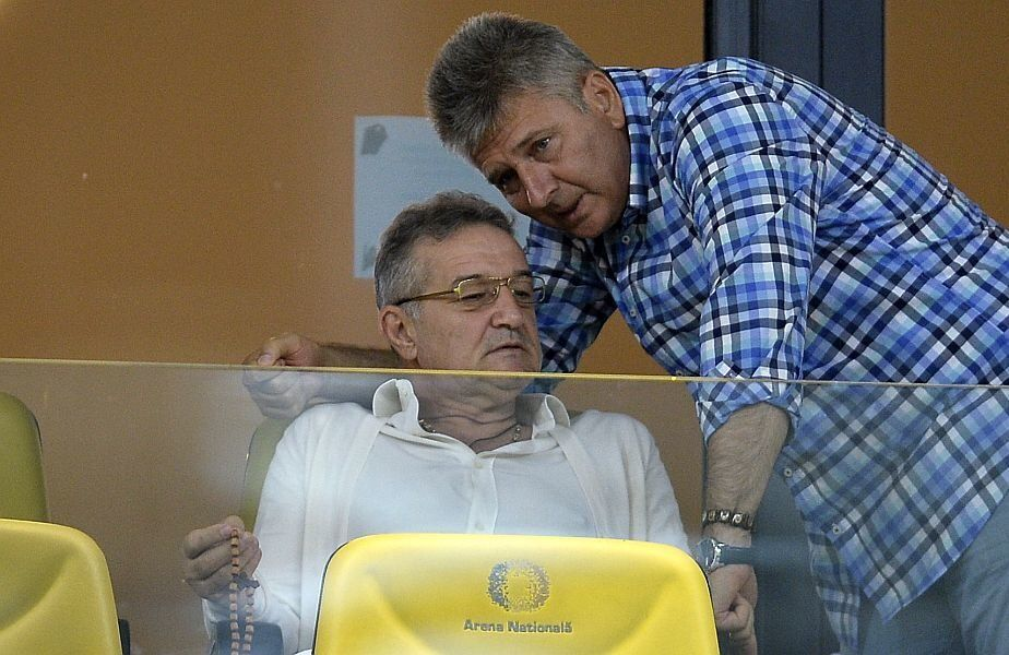 Gigi Becali, alături de finul Florentin Pandele
