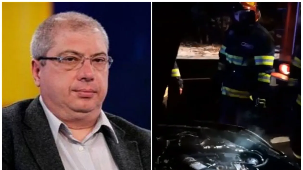 Noapte de coșmar pentru Sorin Ovidiu Bălan! Mașina în care se afla a luat foc: „Am avut foarte mare noroc. Deja mă îneca fumul”