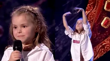 Cine este Amira Olosutean, copila care a primit Golden Buzz la Românii au Talent. Andi Moisescu a trimis-o în semifinală