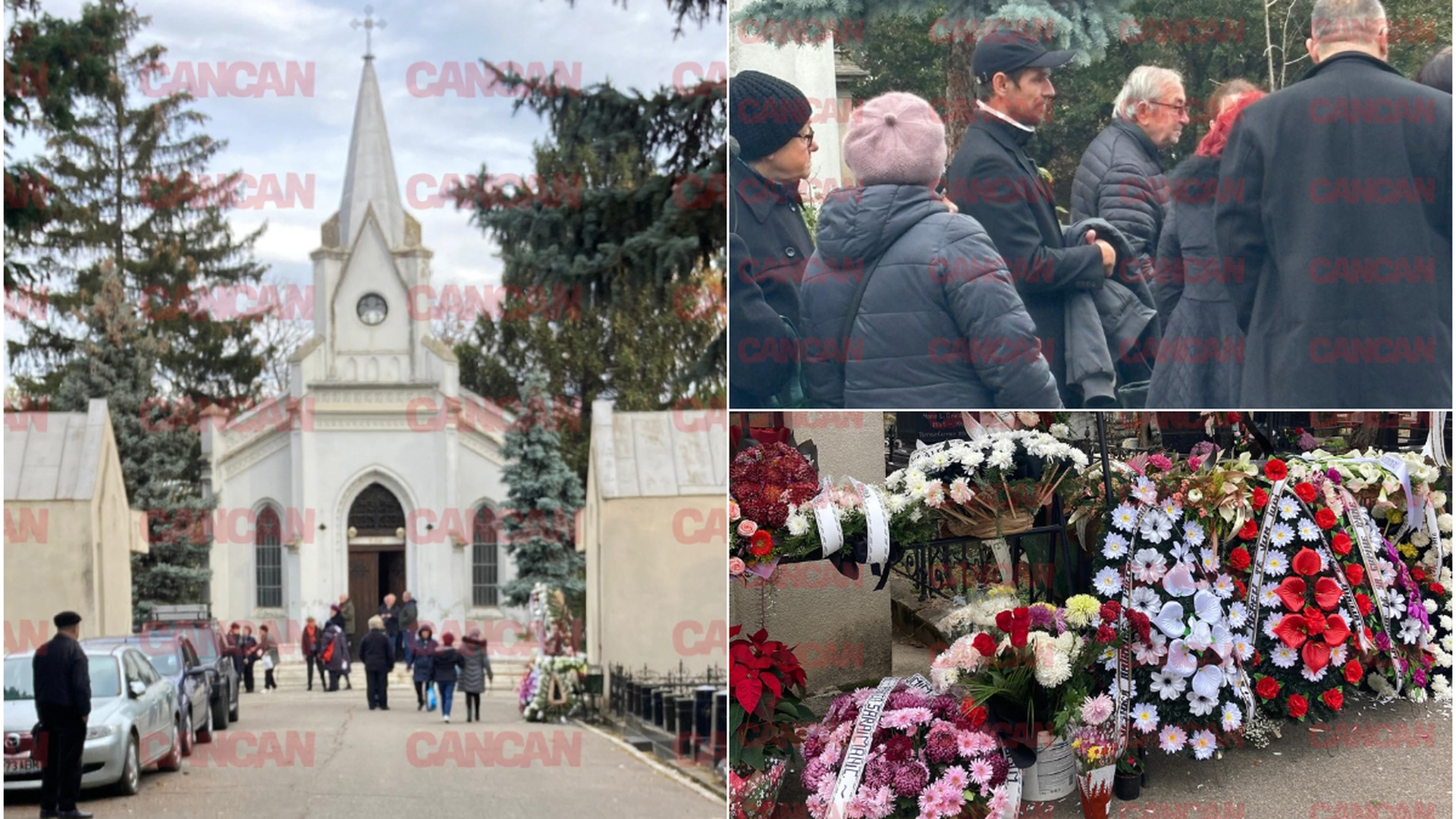 Apariţie surprinzătoare la înmormântarea Ronei Hartner! Nu le-a venit să creadă când au văzut cine a venit
