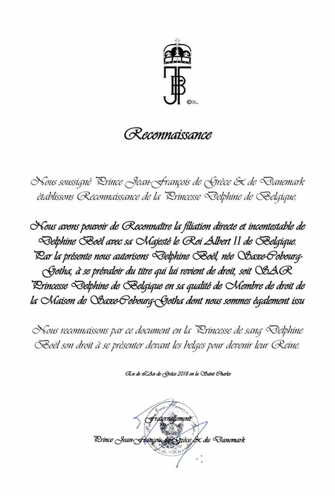 Jean-François Caracci aduce în sprijinul afirmațiilor sale acte pe care adversarii săi le contestă vehement