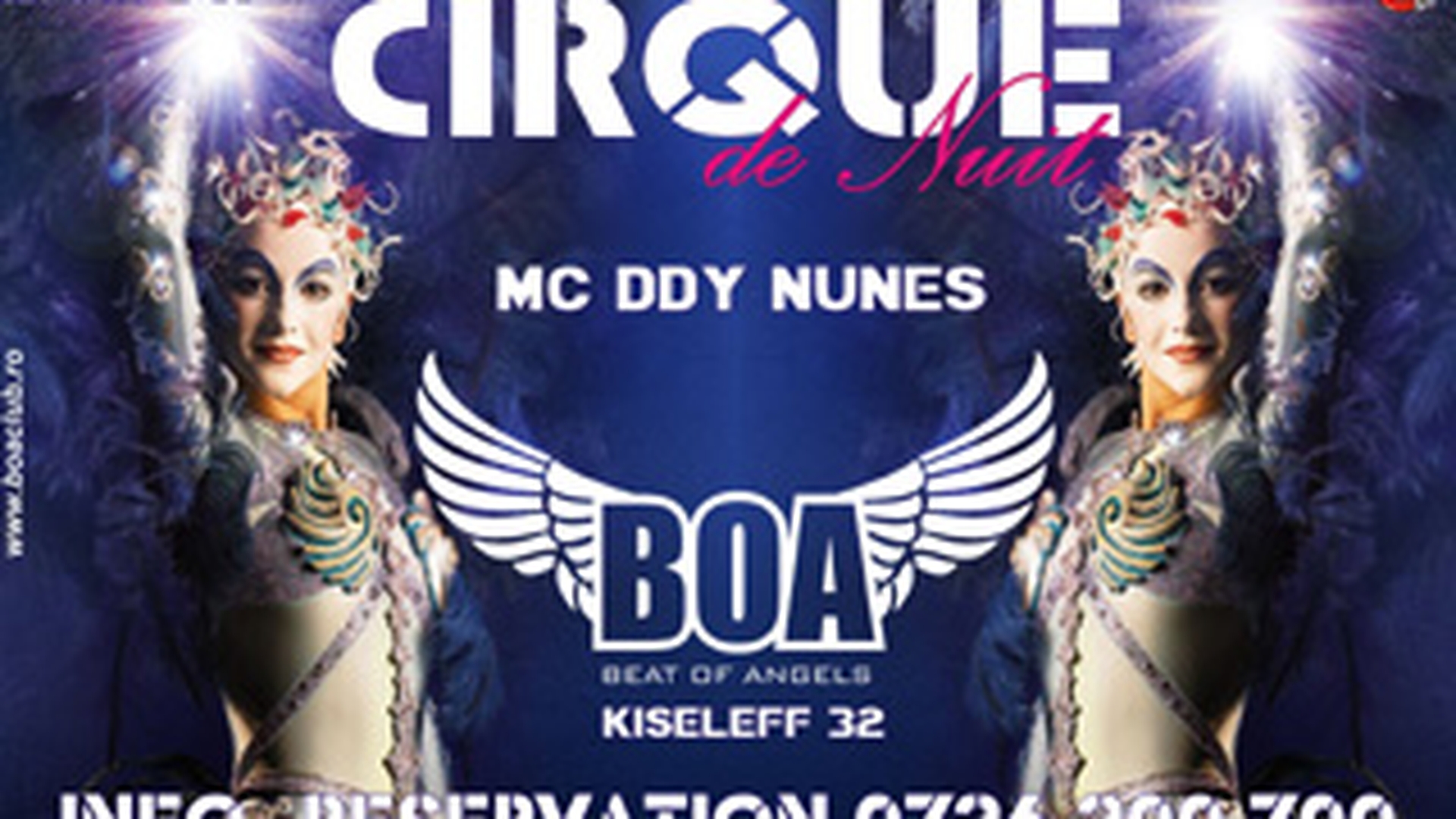 Un club se trasforma in arena de circ printr-un show in premiera, creat de Cirque du Nuit!