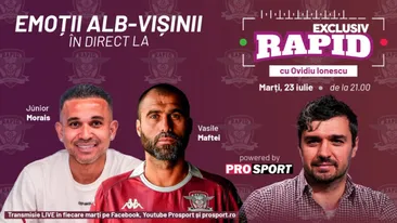 EXCLUSIV RAPID cu Vasile Maftei și Junior Morais