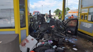 VIDEO. Carnagiu pe autostradă, în Croația. Un BMW întră cu 150 km/h într-o Skoda și strivește familia unui celebru antrenor de tenis
