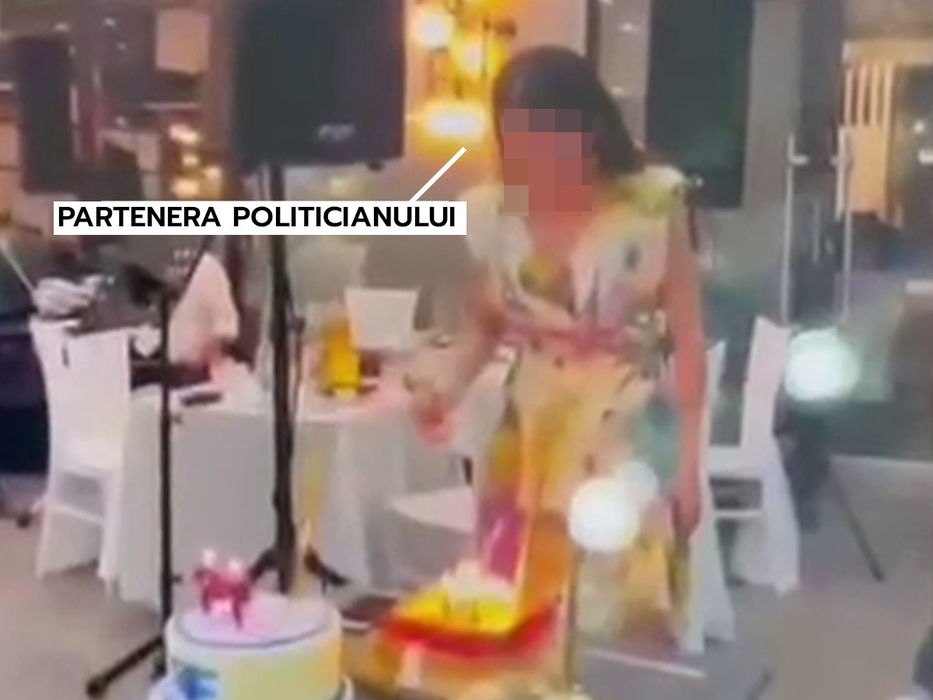 Partenera politicianului, sărbătorită cu mare fast