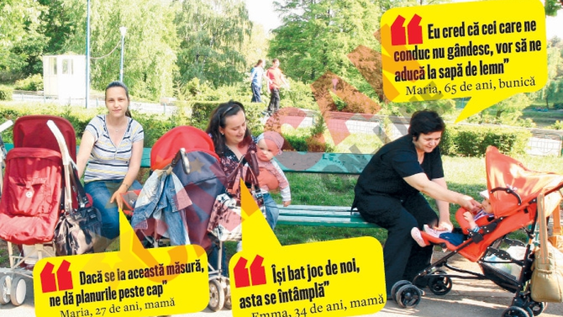 "Nu ne mai putem creste copiii!"
