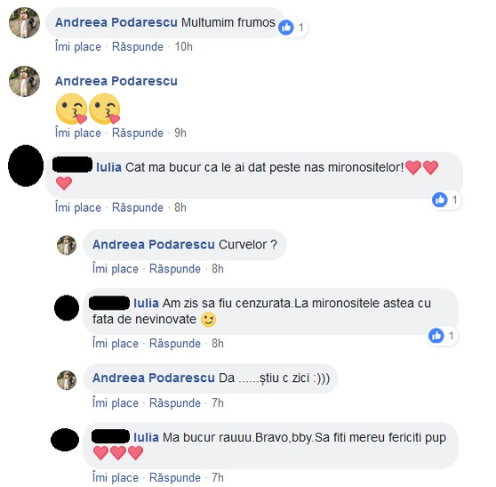 Prima reacție a Andreei Podărescu, după ce Iuliana Luciu a spus că o dă în judecată pentru calomnie! A jignit-o din nou pe fosta asistentă TV