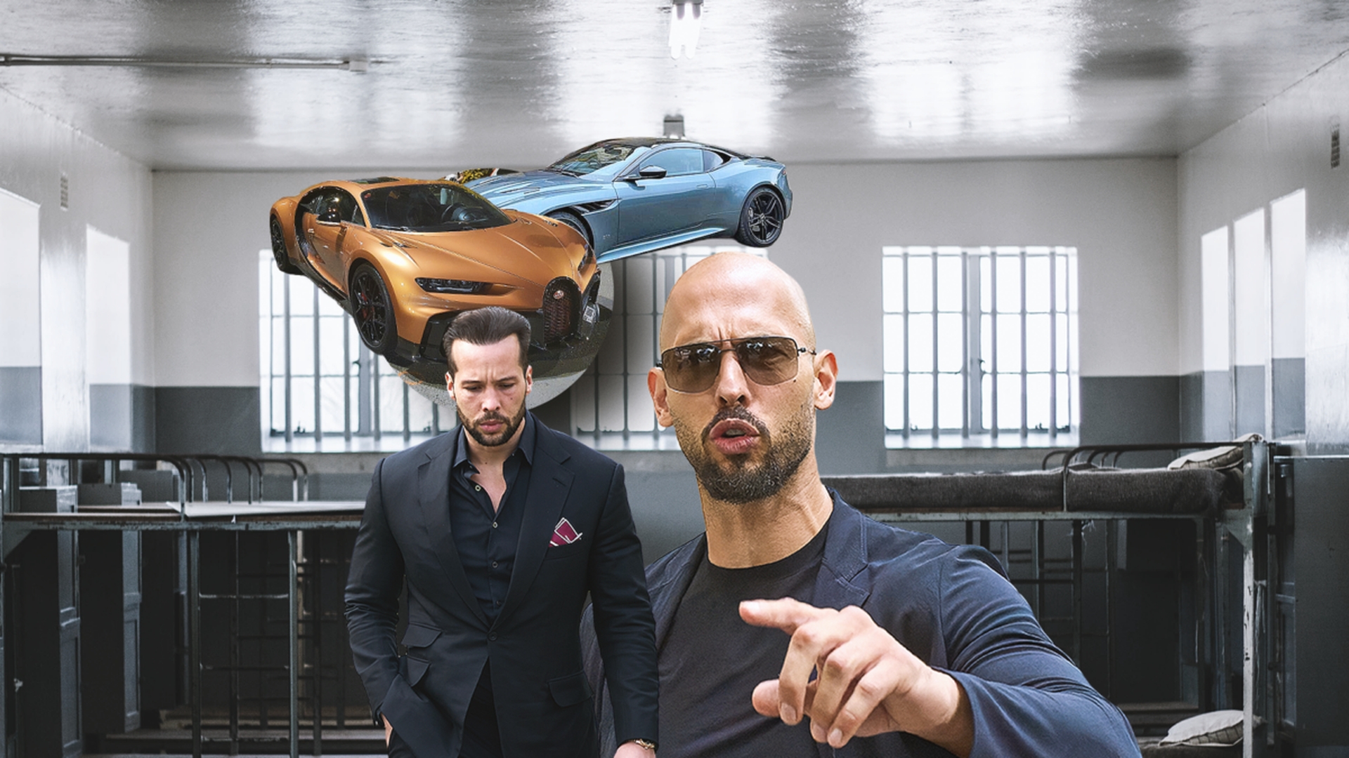 Frații Tate își „demolează” imperiul ca să iasă din arest! Aston Martin-uri, Bugatti-uri și un iaht de 50 mil. $ sunt folosite în lupta pentru eliberare