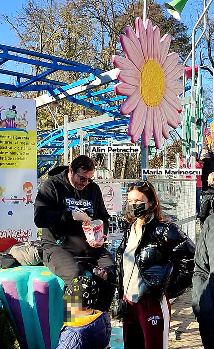 Alin Petrache mănâncă popcorn / Sursă foto: CANCAN.RO