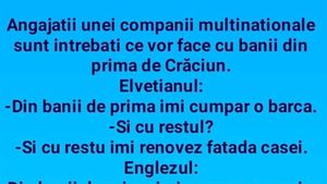 BANCUL ZILEI | Corporatiștii și prima de Crăciun