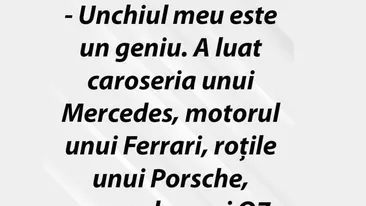 Bancul sfârșitului de săptămână | Unchiul meu este un geniu!