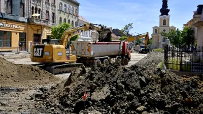 Buldozerele au intrat în centrul Timișoarei! Zona se schimbă
