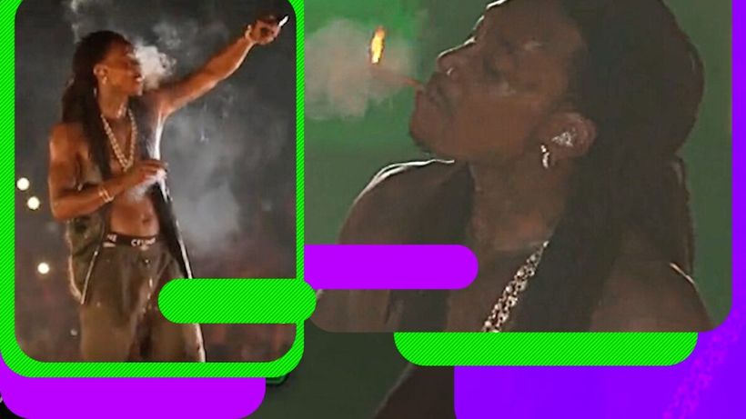 Wiz Khalifa, săltat de polițiști, după ce a tras un joint pe scenă! Imagini halucinante cu rapperrul american la ”Beach Please!”