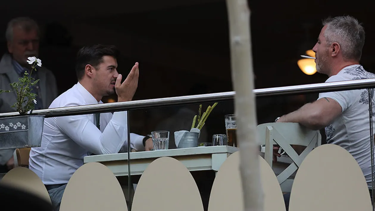 Este unul dintre noii ”jucători” pe piaţa imobiliară. Logodnicul Elenei Udrea, ”întâlnire de afaceri” la… o halbă de bere!