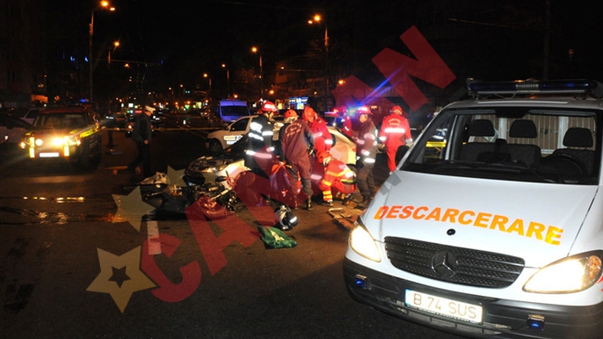 VIDEO Un motociclist a murit pe loc in urma unui accident in Capitala!